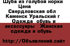 Шуба из голубой норки › Цена ­ 79 000 - Свердловская обл., Каменск-Уральский г. Одежда, обувь и аксессуары » Женская одежда и обувь   